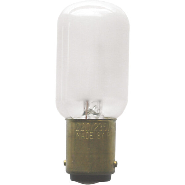 Scharnberger+Hasenbein Nählichtlampe 22x57mm Ba15d 220-235V 15W 40158